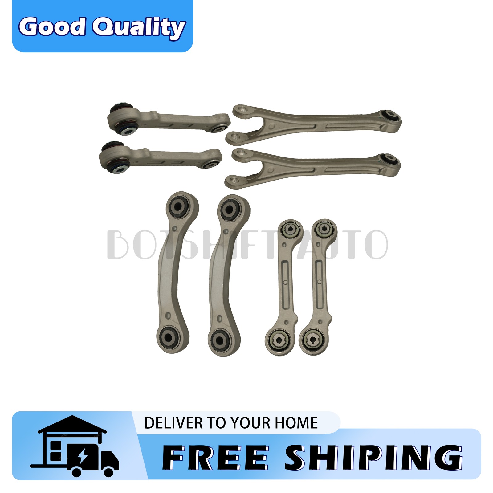 8PCS Rear Suspension Control Arm Kit Fits 2017+ Maserati Levante US