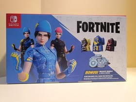 Nintendo Switch HAC-001(-01) Fortnite Wildcat Console Bundle - Yellow/Blue...