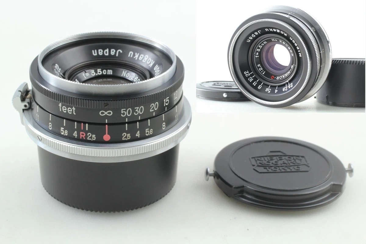 Nikon NIKKOR W 35mm Focal Camera Lenses for sale | eBay