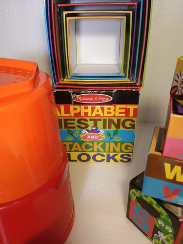 Tuppertoys Pails & Other Nesting Stacking Vintage Toys Tupperware Melissa & Doug - 第 4/8 張圖片