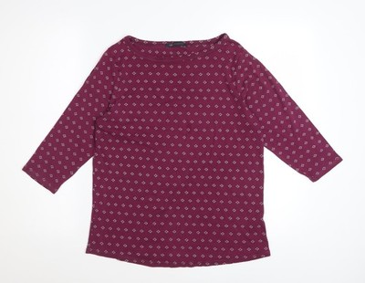 Lila Basic-T-Shirt Damen UK Größe 18 Marks and Spencer
