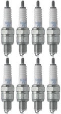 Set of 8 NGK Standard Spark Plugs for Yamaha TTR110 2009-2008 Engine 110cc