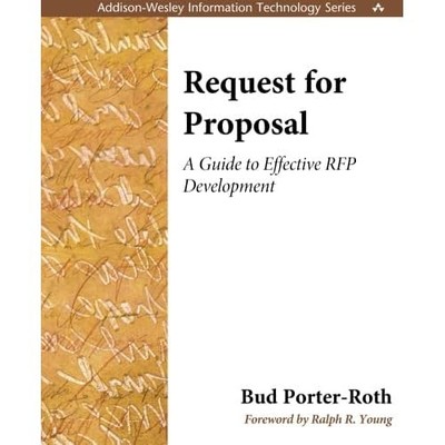 Request for Proposal: A Guide to Effective Rfp Developm - Paperback NEW PorterRo