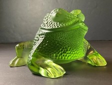 Lalique Frog Art Glass for sale | eBay