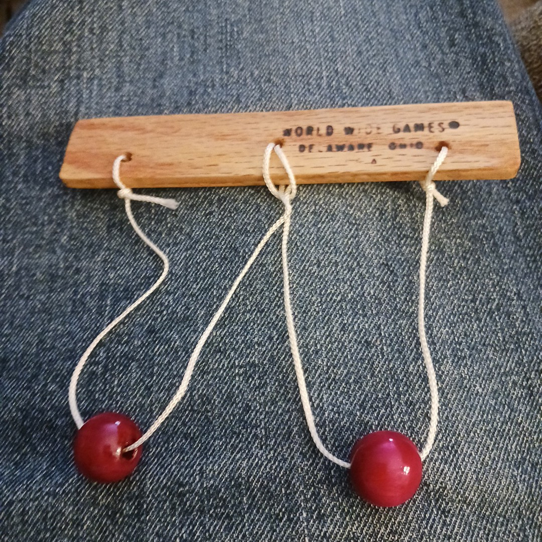 Gordian Knot / Lovers' Yoke String Puzzle With Solution Included