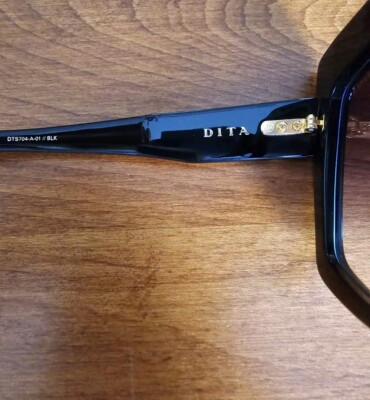 NEW Dita Eyewear DTS704-A-01-Z TELEMAKER Black Sunglasses. Bold