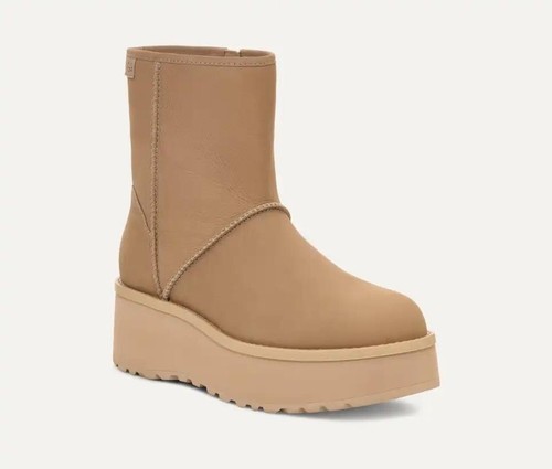 Bota Impermeable UGG W's Cityfunc Semilla Mostaza Media, Nueva con Embalaje Original - Imagen 2 de 5