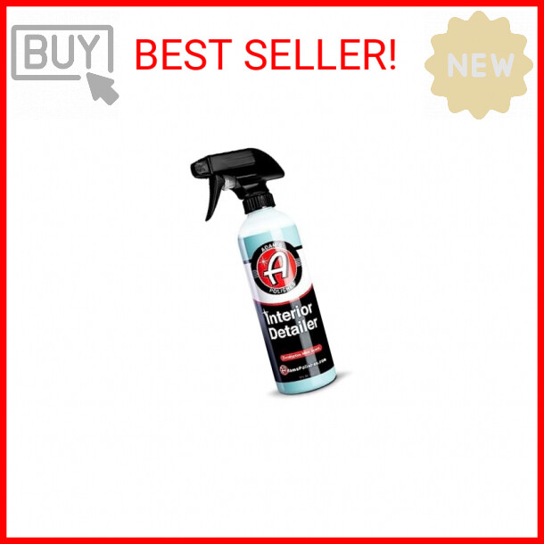 Adam's Polishes Interior Detailer (16oz) - Total Car Interior Cleaner, Protectan