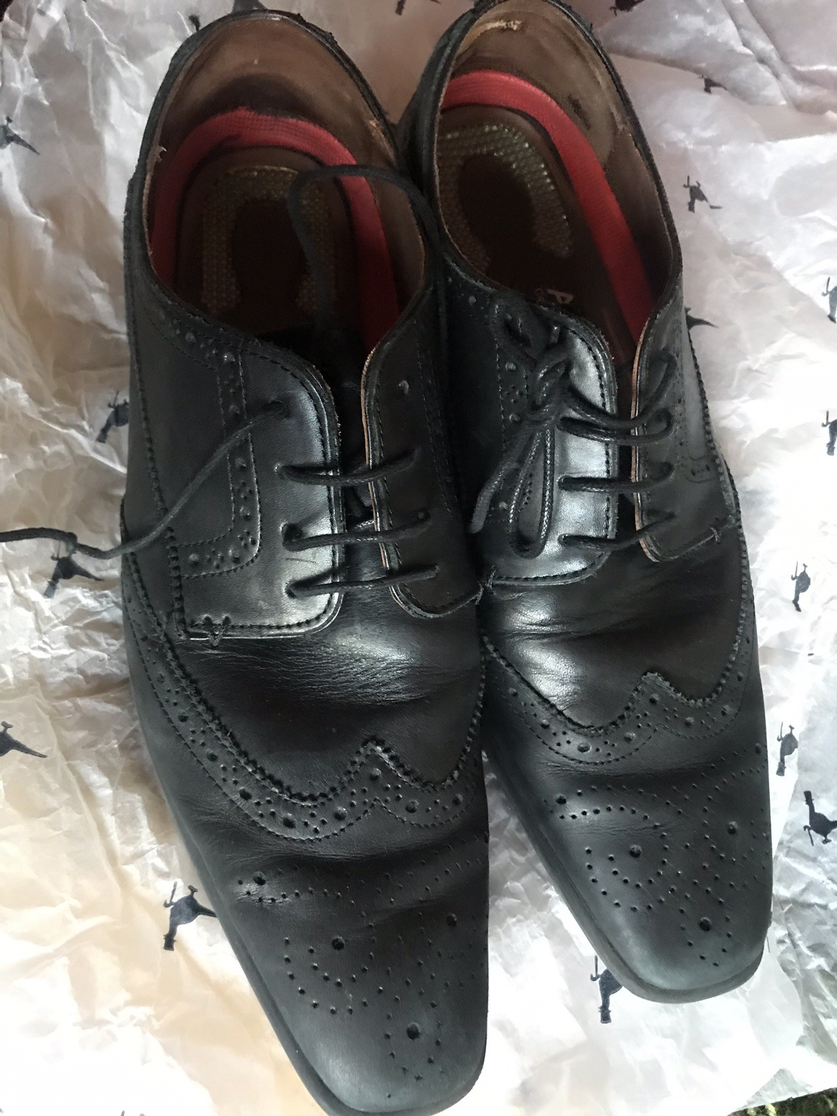 Jeff Banks Mens Comfy Black Jazz 