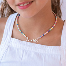 Custom Name Necklace Personalized Name Necklace For Little Girls
