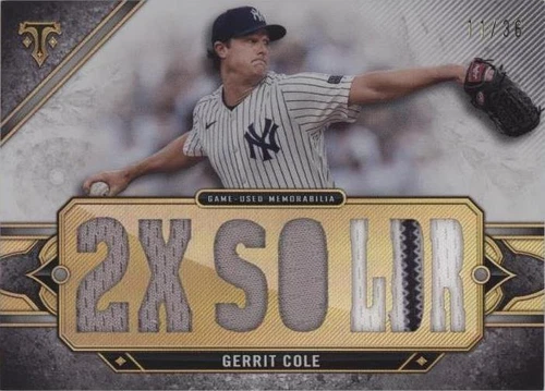 2024 Topps Triple Threads - Gerrit Cole #TTR-GC2