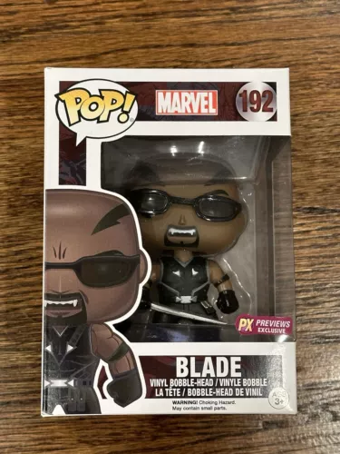 Funko Pop! Vinilo: Marvel - Blade - PX Previews (Exclusivo) #192
