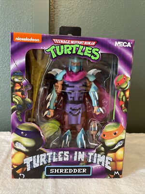 NECA TMNT SHREDDER Turtles In Time Arcade 6' Figure NIB 