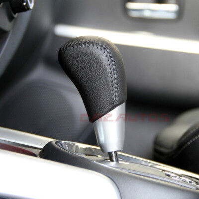 Genuine Leather Gear Shift Knob AT Mitsubishi Outlander RVR Outlander Sport