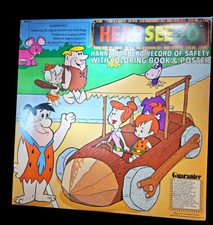 Hanna Barbera HEARSEEDO 33 1/3 LP Album and poster set 1973