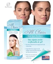 Dark Skin Whitening All Clear GEL skinspot removal Aclaradora de piel homogenea 