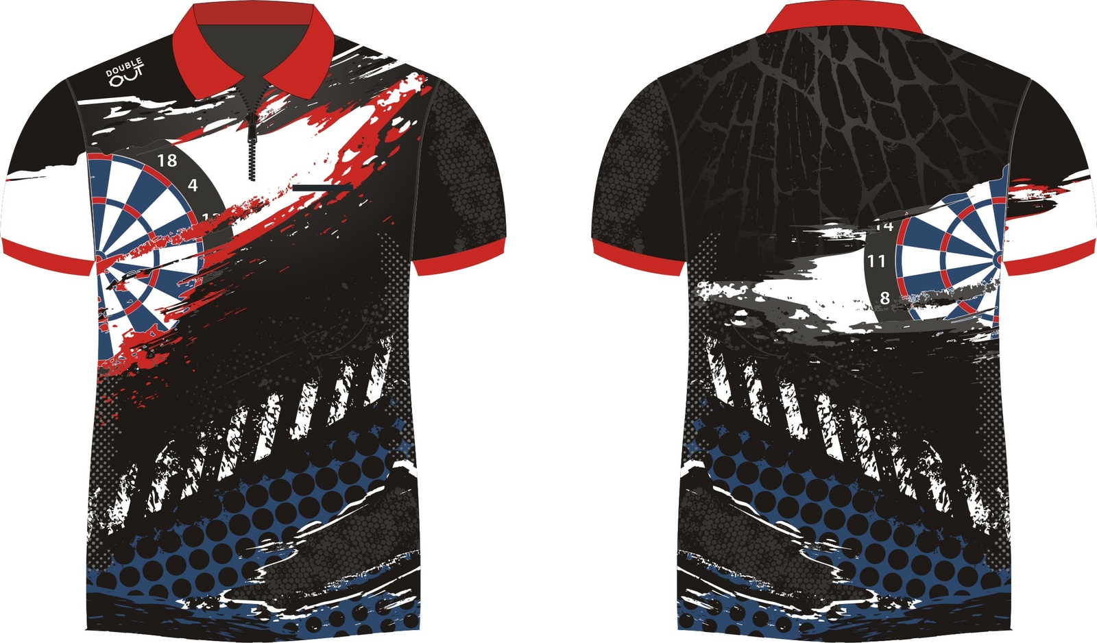 Dart Shirt Trikot Dartshirt DartShirt Darttrikot DartPolo CUSTOM 8