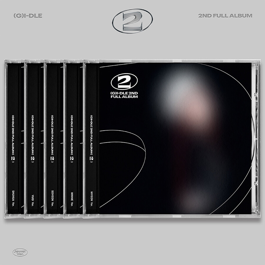 (G)I-DLE CD ⑨ G) I-DLE [2] 2nd Full Album JEWEL Ver. / CD+Photo Book+Lyric