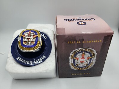2021 Houston Astros AL Champions Replica Ring Dusty Baker