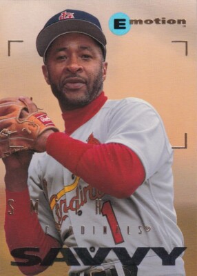 1995 SkyBox E-Motion #183 Ozzie Smith St. Louis Cardinals Baseball Card