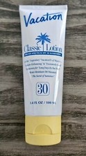 NEW Vacation Classic Lotion SPF 30 Broad Spectrum Sunscreen 3.4oz 