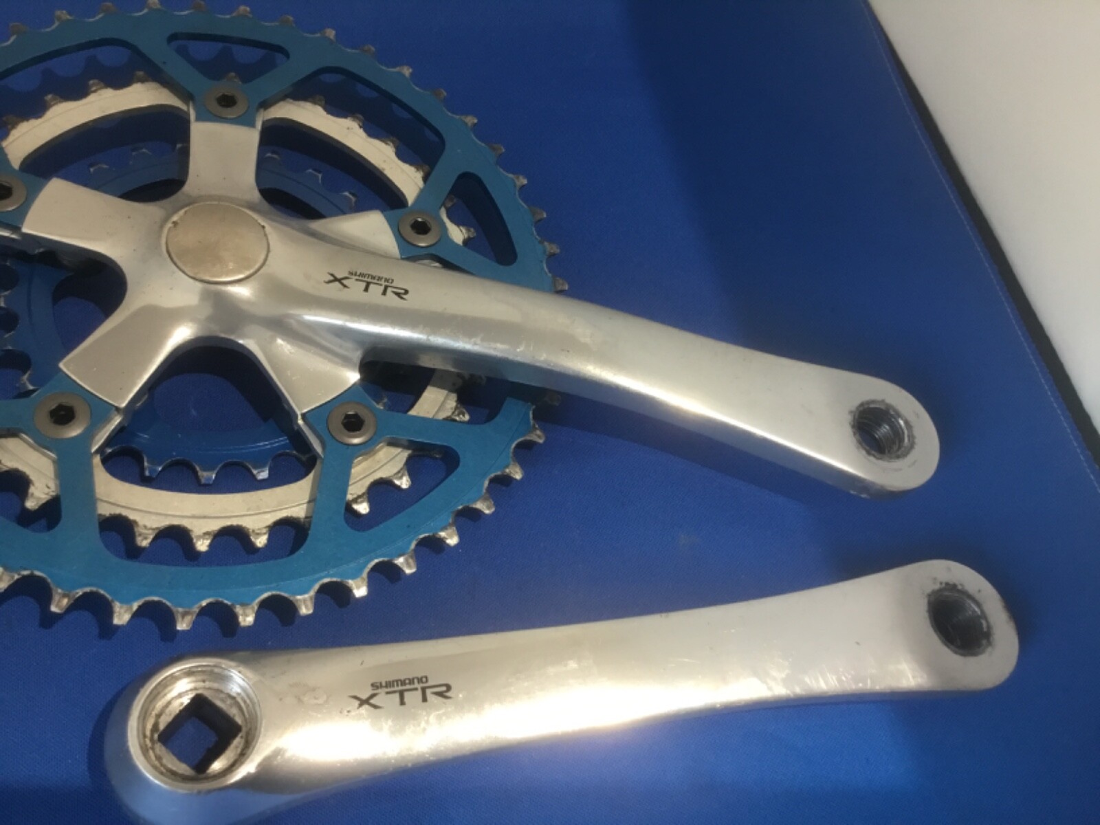 Autocollant Transparent Vintage Shimano XTR FC-M900 - Pour Cadre Ou Garde-boue Vélo - Décalque Logo