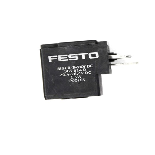 New In Box FESTO MSEB-3-24V DC 389614 Solenoid Valve Coil - Picture 2 of 4