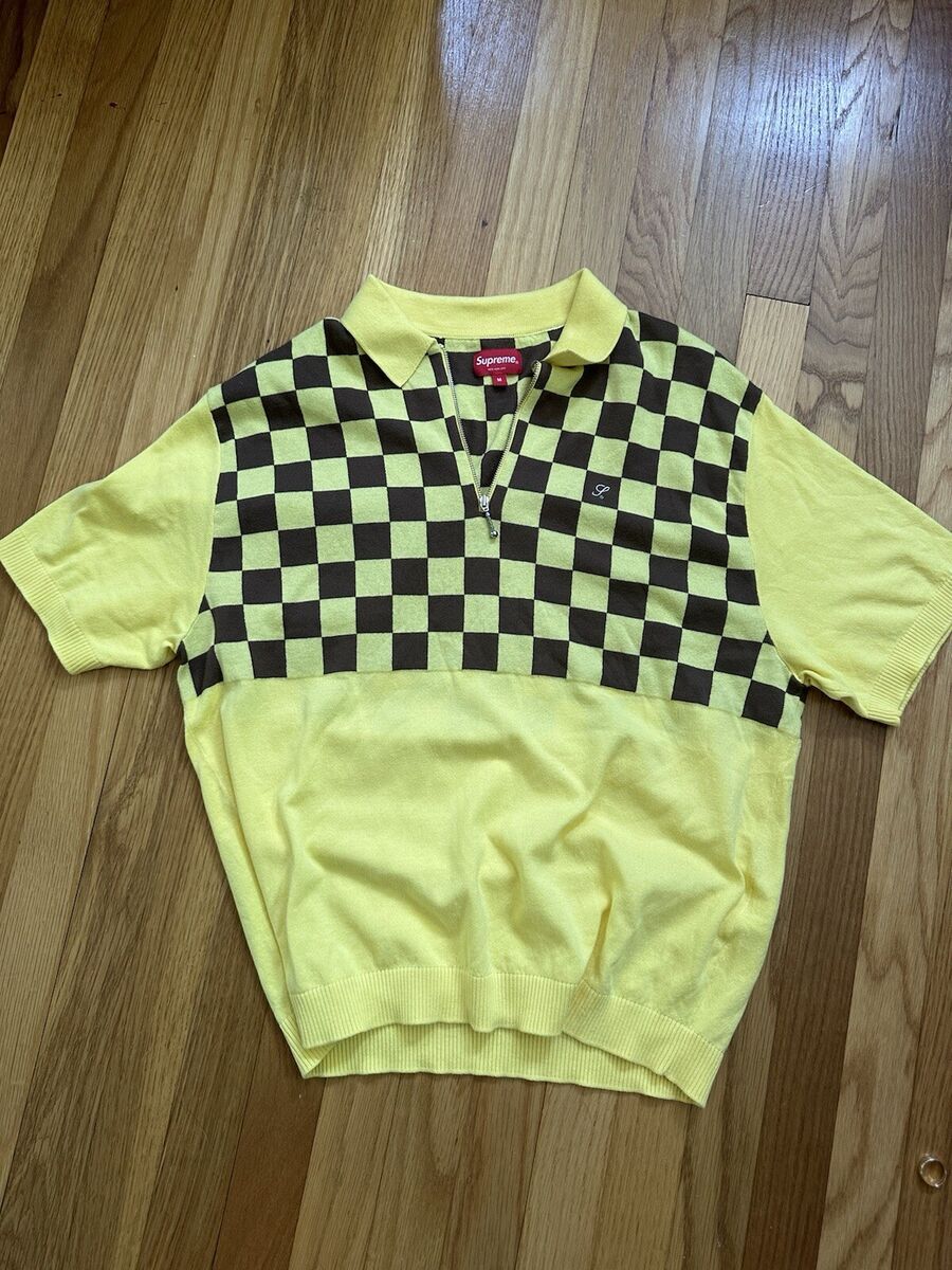Supreme Checkerboard Zip Polo Medium | eBay Supreme Checkerboard Zip Polo Medium | eBay