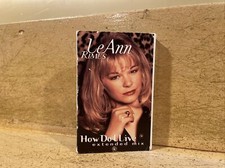 LeAnn Rimes How Do I Live Extended Mix Curb Cassette Single