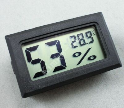 Mini Digital LCD Temperature Luftfeuchtigkeit Humidity Hygrometer Thermometer