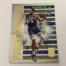 2020/21 Donrus Elite Basketball Power Formulas De’Aaron Fox #29