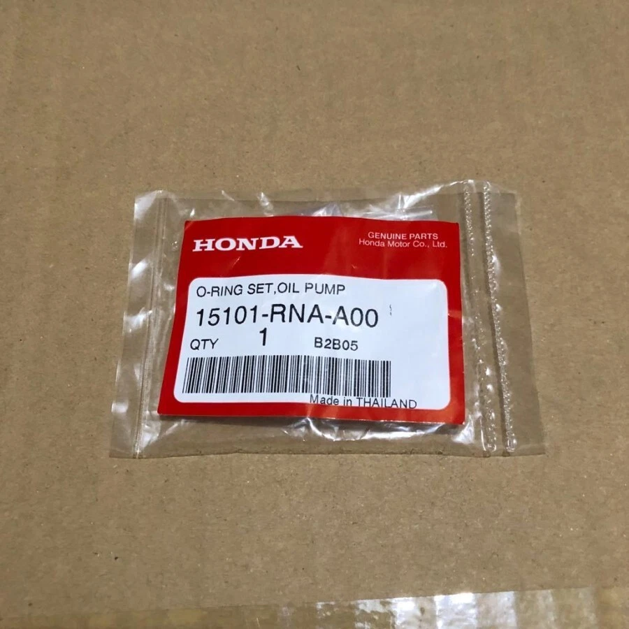 Genuine Oil Pump O Ring Set 2007-2016 Honda CR-V 15101-RNA-A00 Thailand OEM - Image 2 of 4