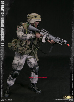 DAMTOYS DAM78080 Operation Urban Warrior 99 Gunnery Sergeant Crews