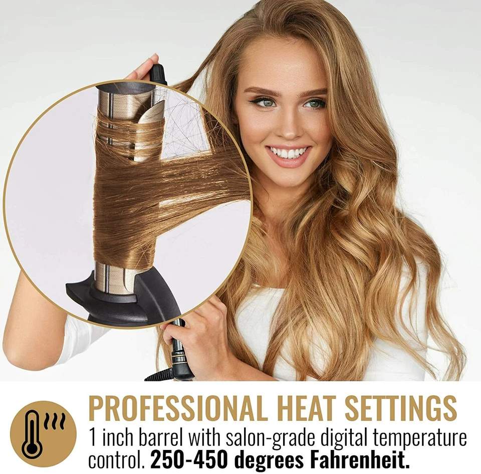 HAI SYLKSTYLER 1" Professional Silk Ceramic Curling Iron - Dual Voltage - Image 3 of 4