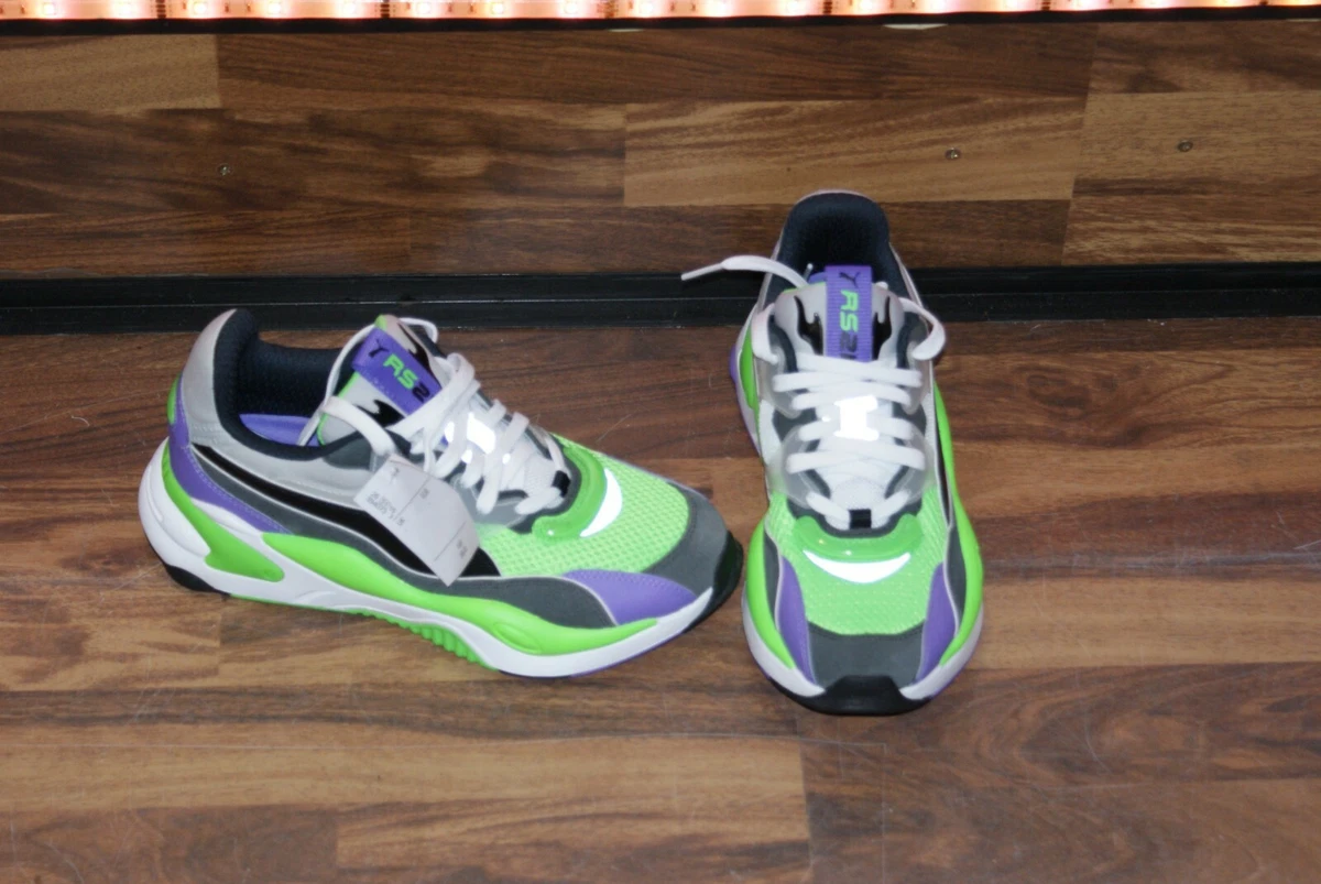 PUMA RS 2K SHOES SNEAKERS size 38 green purple black white NEW 1