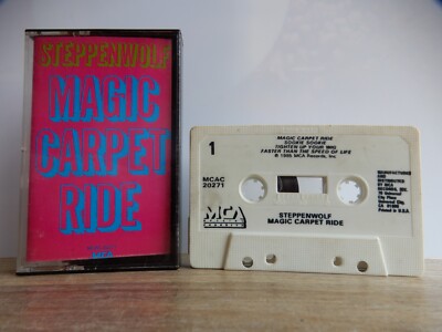 STEPPENWOLF MAGIC CARPET RIDE MUSIK KASSETTE TAPE MC 1985 MCA RECORDS