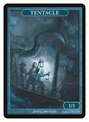 Tentacle Token by Magic Artist Jeff A. Menges MTG Magic Token Givememana