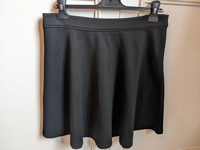 Boden black skater skirt size 14 eBay