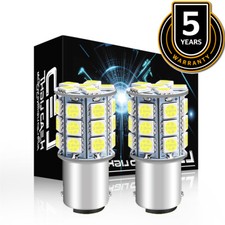 2pack 12v White 67 89 97 631 5007 5008 R5w R10w 1156 Led Bulb Mini Ba15s For Car