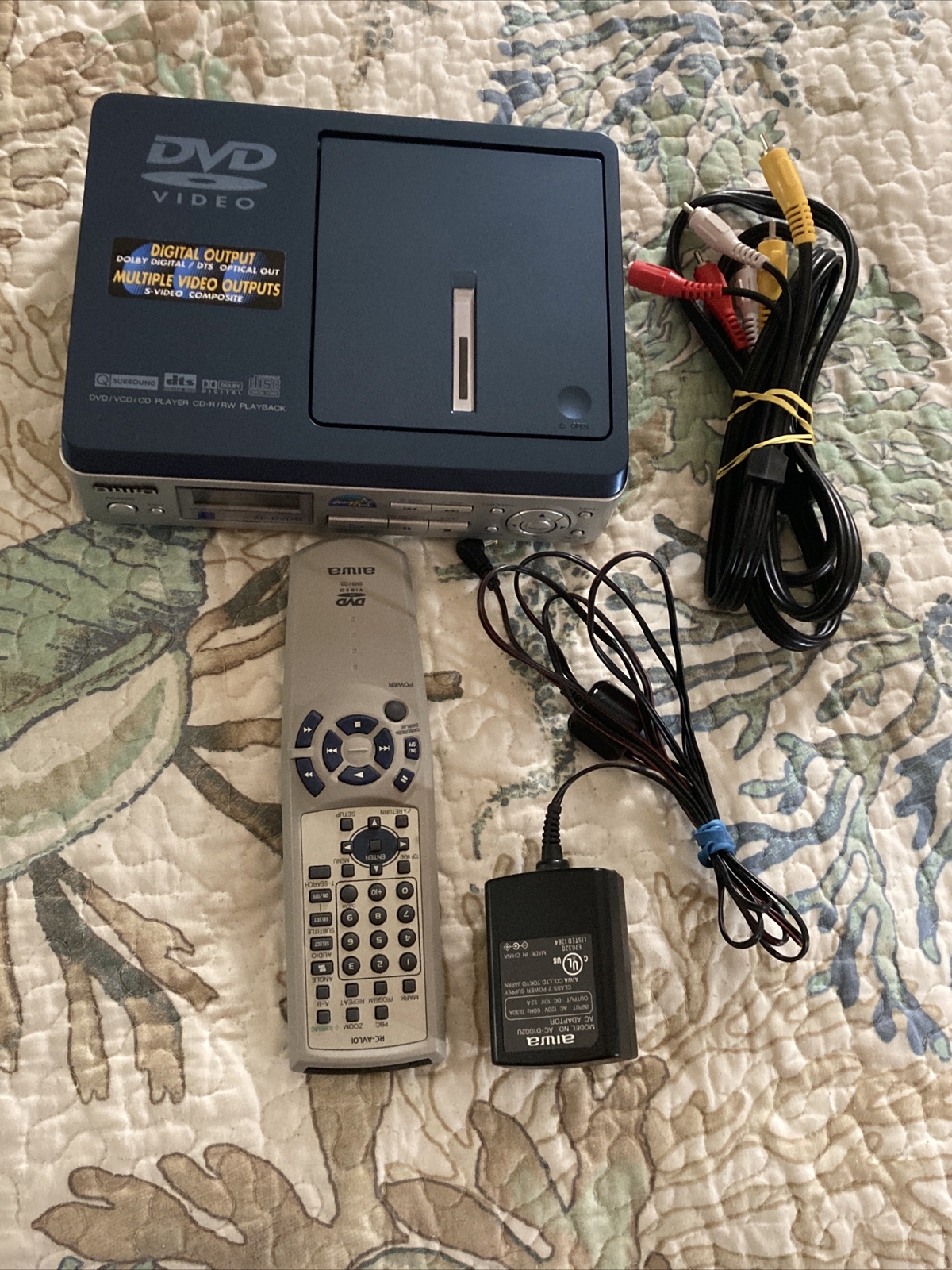 AIWA Model XD-DV170U- DVD Video Player With Remote Control