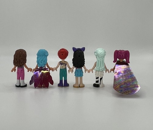 NEW LEGO Friends Fair Lot Set of 6 Olivia Emma Mia Claire 41688 Minifigure Doll - Picture 2 of 2