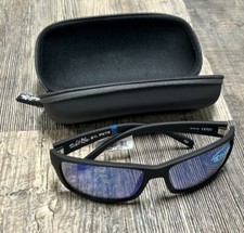 Salt Life St Pete Matte Black Smoke Blue Glass Lens 229 Salty NWT NEW