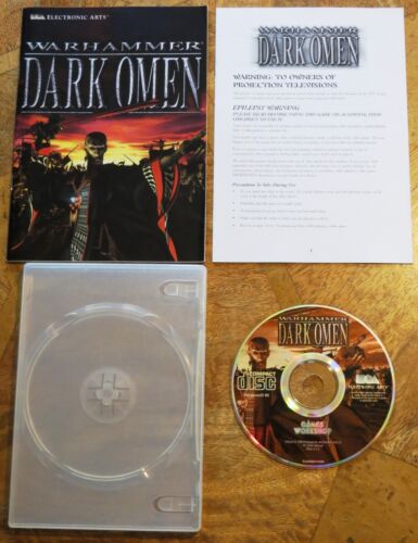 Warhammer - Dark Omen by Electronic Arts (PC CD-ROM, 1998) - Very Good Condition - Picture 1 of 4