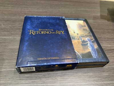 EL SEÑOR DE LOS ANILLOS DVD EL RETORNO DEL REY VERSION EXTENDIDA