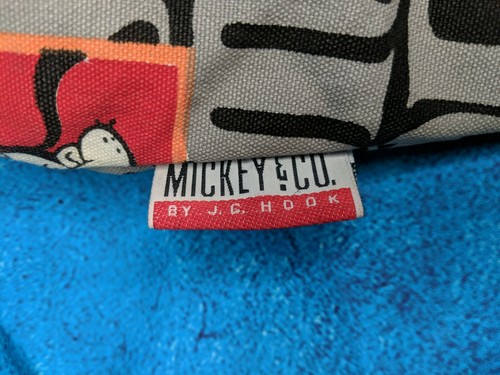 Disney Mickey Bag by Mickey &co jc hook with Pluto and goofy on bag - Picture 3 of 4
