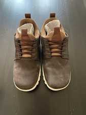 New Deer Stags Betts Jr Kids Size 2M Dark Brown Slip On Oxford Casual Shoes