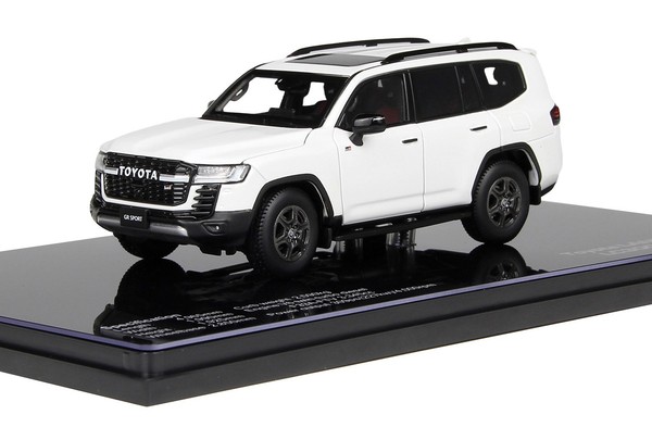 Lcd Models 1:43 Toyota Land Cruiser 300-GR Sport White Modellauto - LCD43011-WH-image