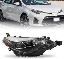 Halogen Headlight Assembly Replacement 2017 2018 2019 Corolla SE XLE XSE Project