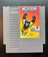 Wolverine Nintendo NES 1991 LJN Original Vintage Cartridge Untested