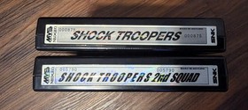 Neo Geo MVS Shock Troopers 1 W/ Shockbox & 2nd Squad kit Matching SERIALS